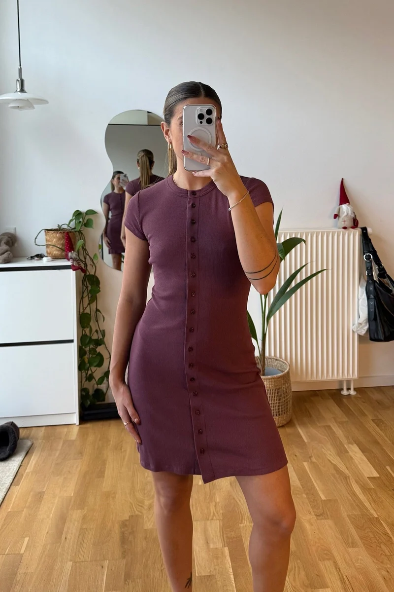 Modström - Vilsonmd Dress 59003 - 8854 - Wineberry