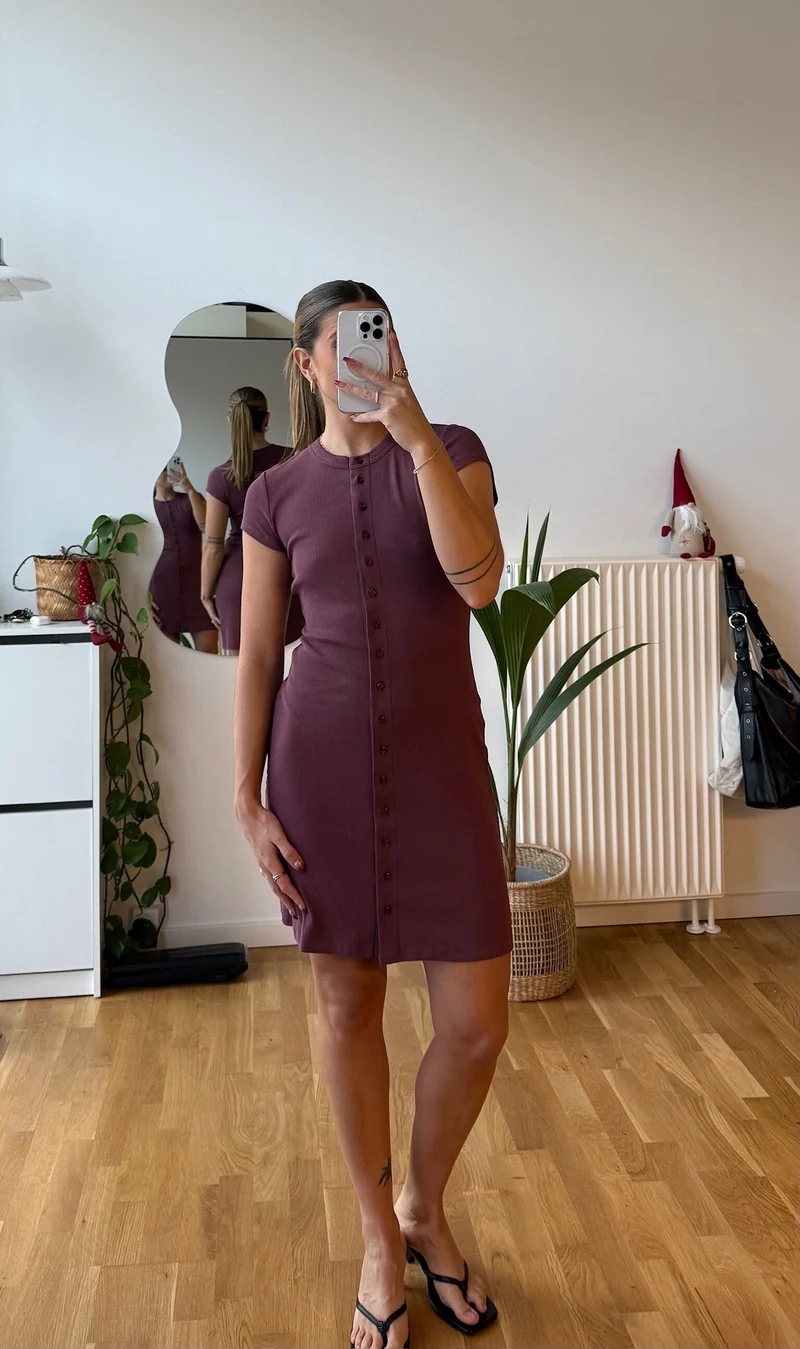 Modström - Vilsonmd Dress 59003 - 8854 - Wineberry