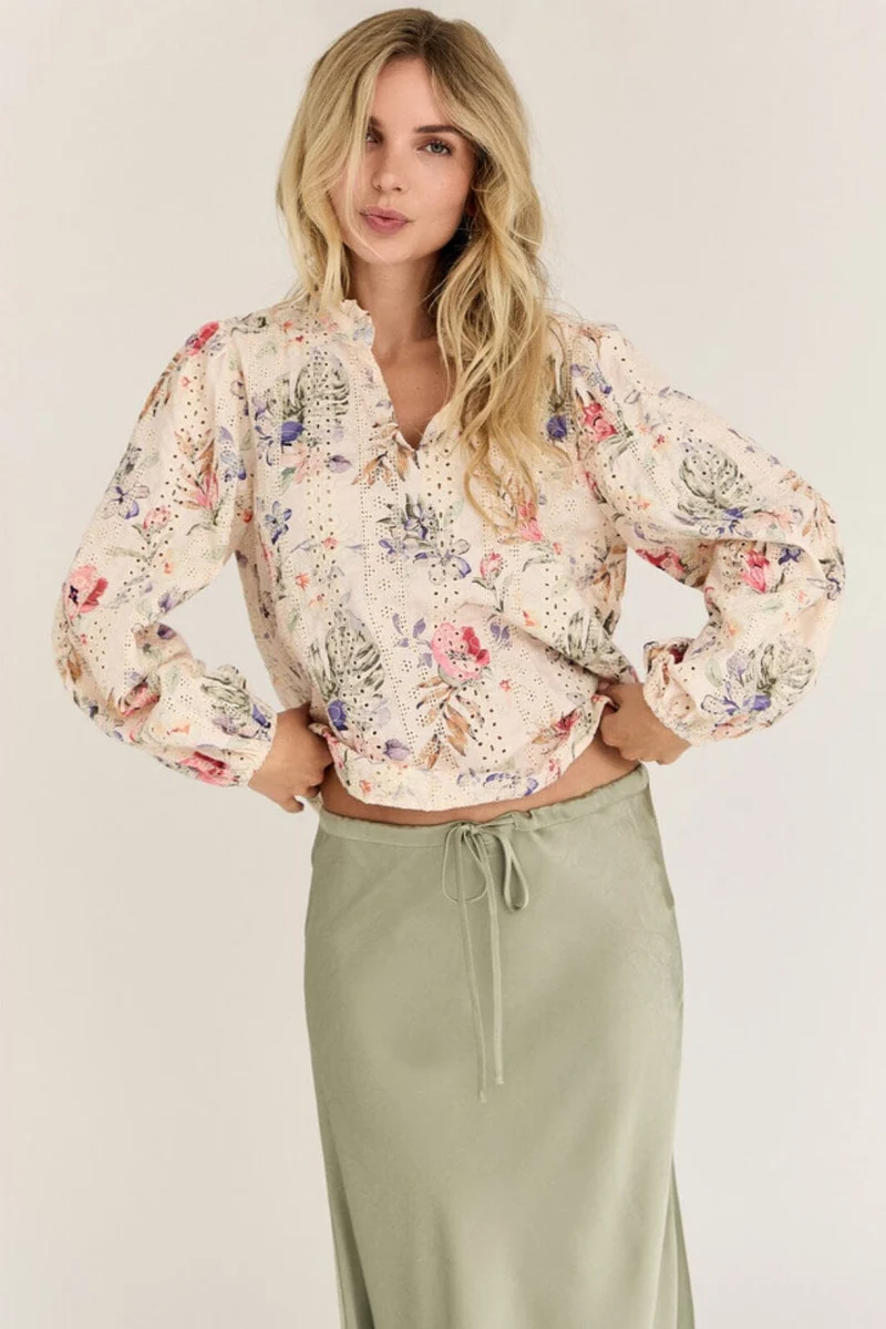 A-View - Emily Skirt - 859 Dusty Green