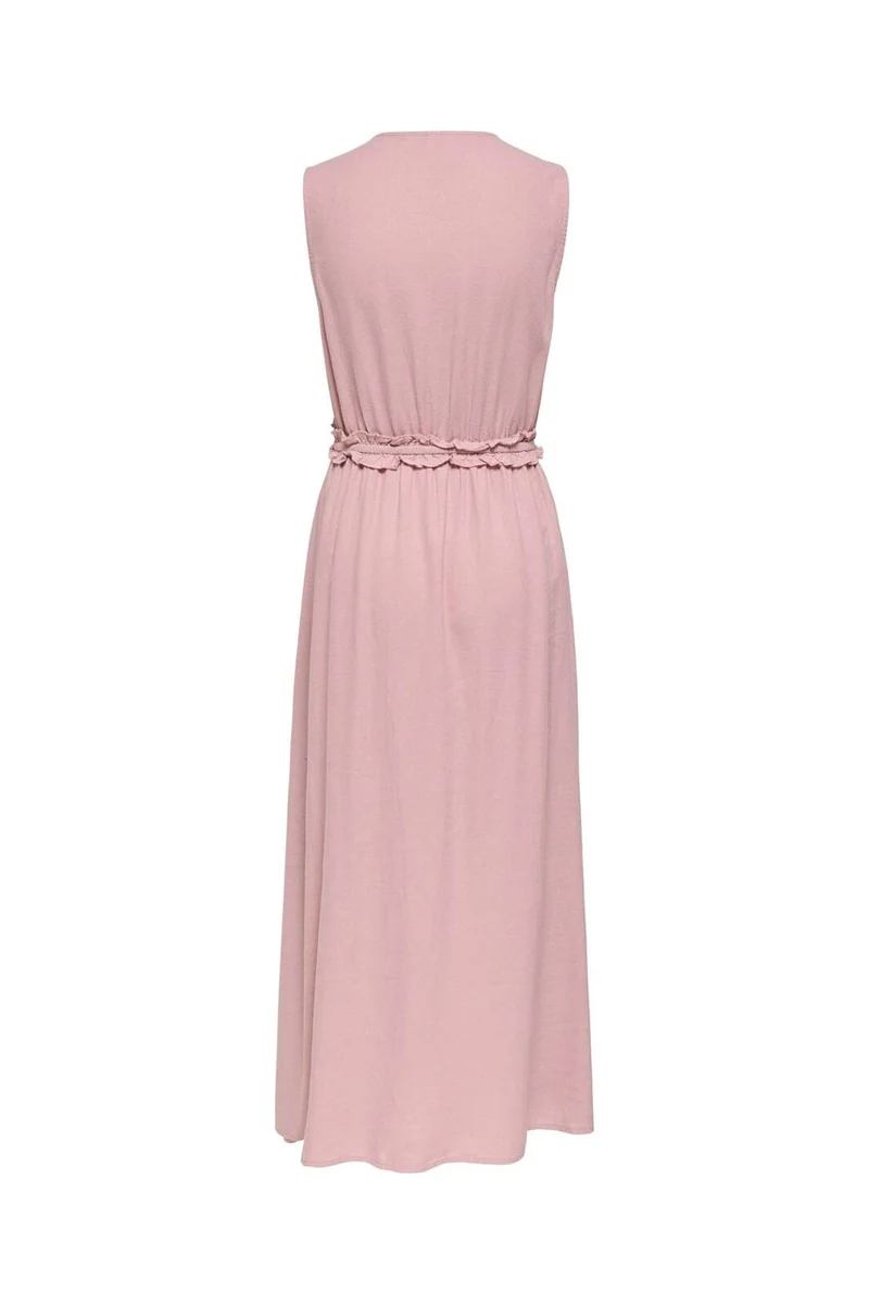 Only - Onlgoa Sl Linen Bl Long Dress Cc - 4942265 Burnished Lilac