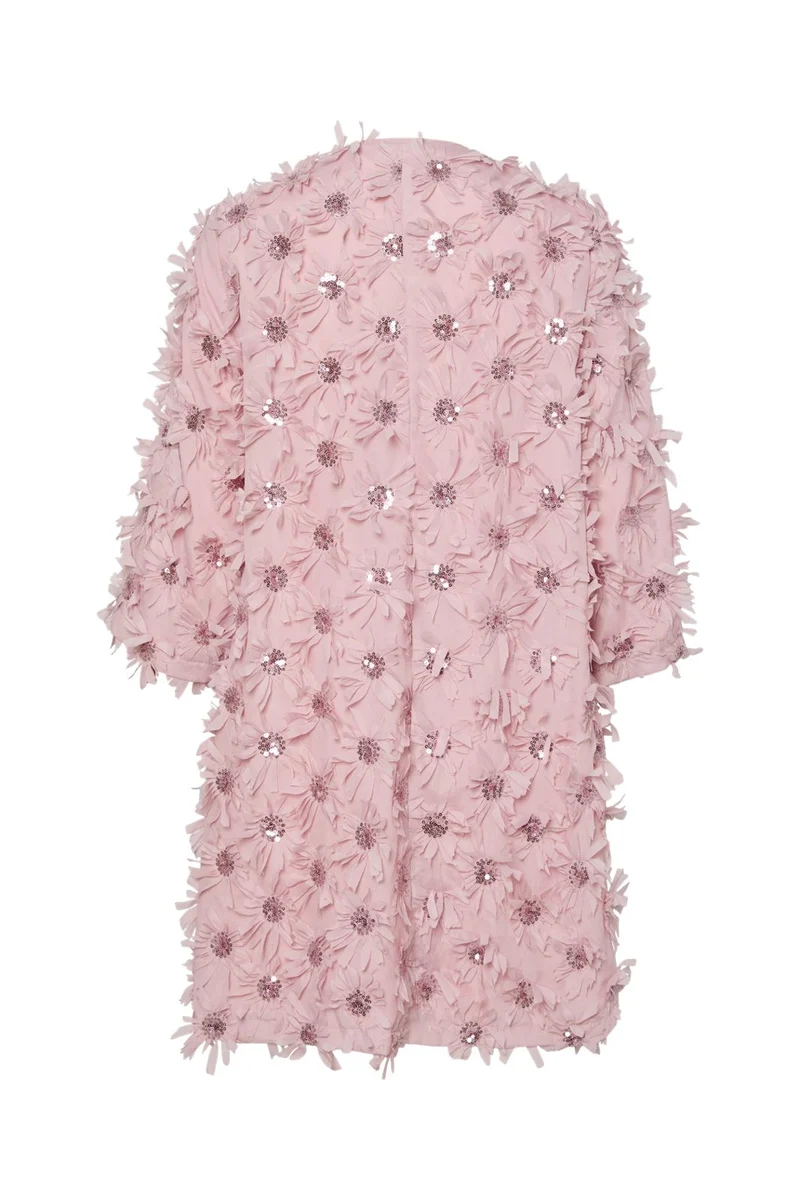 YAS - Yasabelone 3/4 Dress - 4806288 Romance Rose