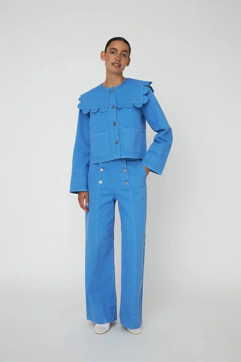 Stella Nova - Sailors Pantsca61-2412 - 308 Blue Coral