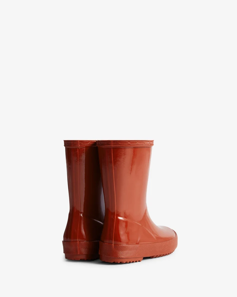 Hunter - Kids First Gloss Boot Hfrk0036252mlr - Military Red