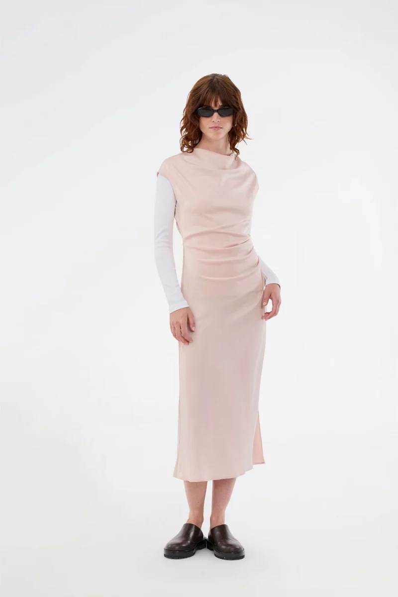 Modström - Tailormd Dress 58386 - 13624 - Peach Whip