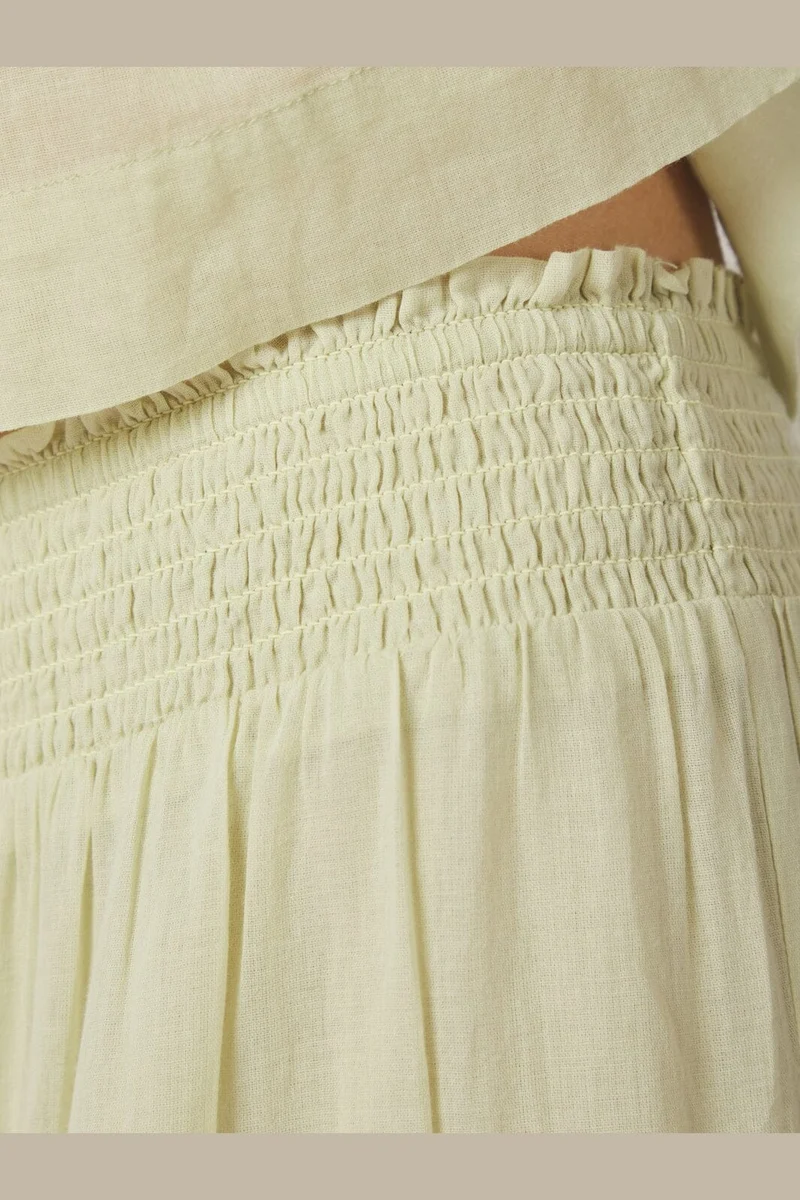 Neo Noir - Felicia S Voile Skirt 161872 - 236 - Pistachio