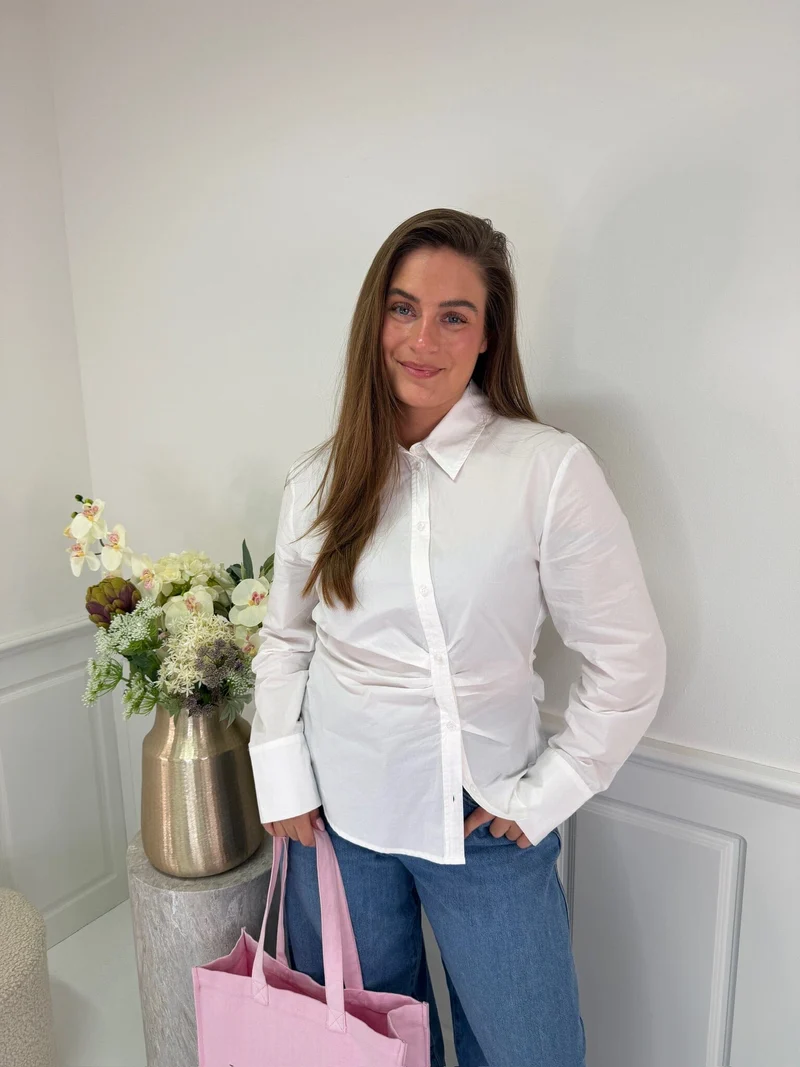 Dear Molly - Cecilie Shirt - White