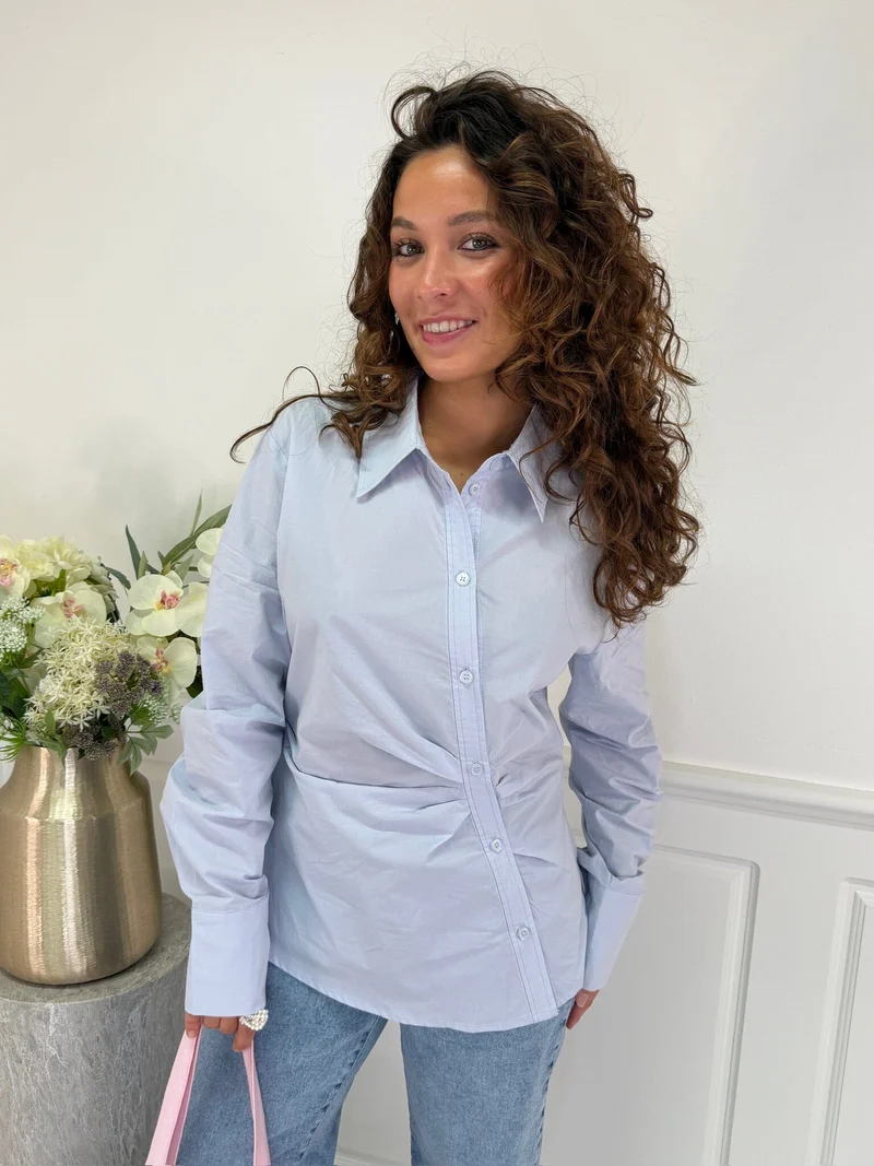 Dear Molly - Cecilie Shirt - Light Blue
