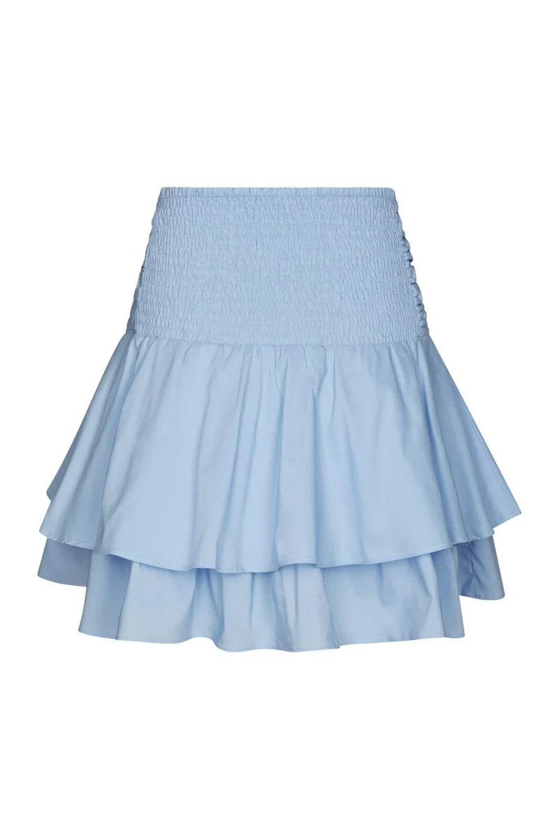 Neo Noir - Janie Poplin Skirt 168464 - 145 - Light Blue
