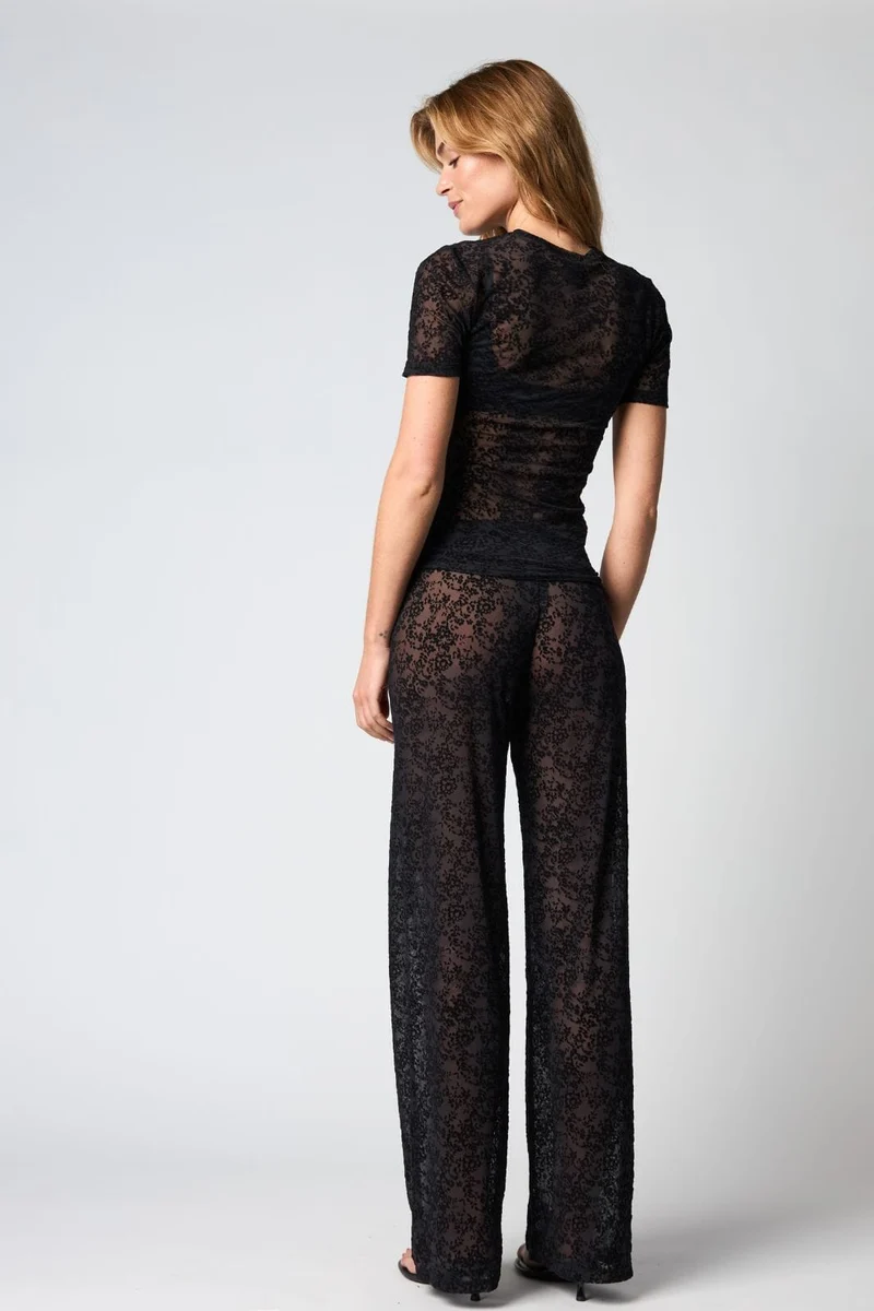 Hype The Detail - Lace Pant 852-21 - 9 - Black