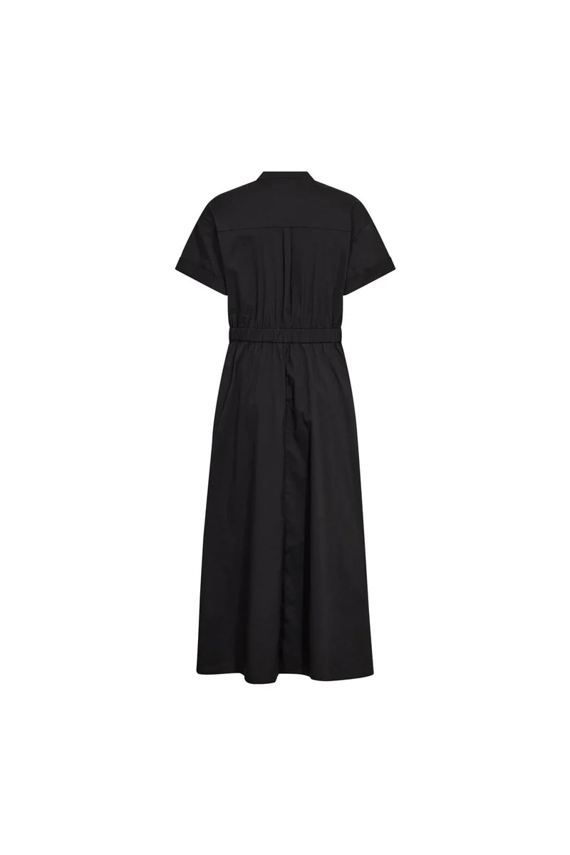 Co´Couture - Elaracc Wrap Ss Dress 46112 - 96 - Black