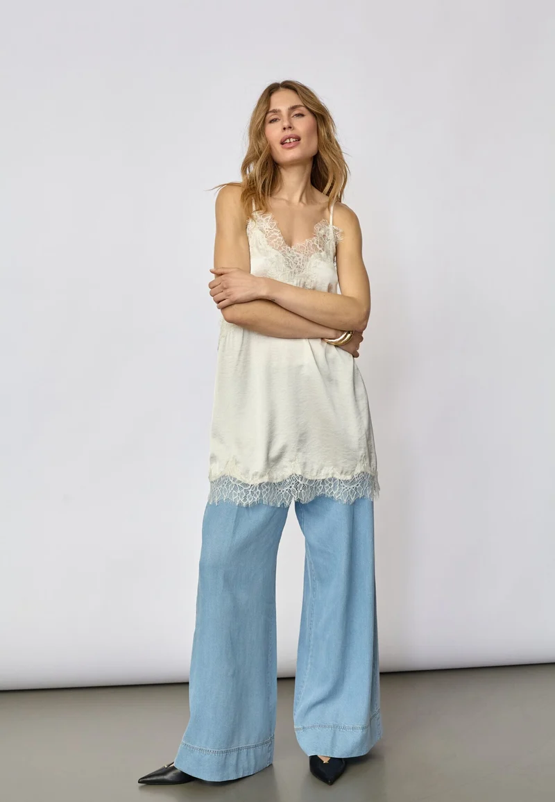 Co´Couture - Iduncc Lace Crop Dress 46107 - 11 - Off White