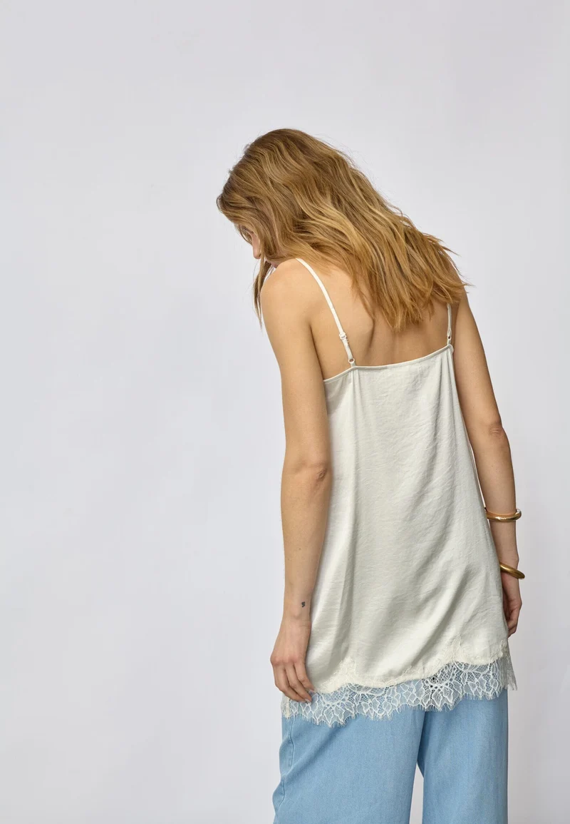 Co´Couture - Iduncc Lace Crop Dress 46107 - 11 - Off White