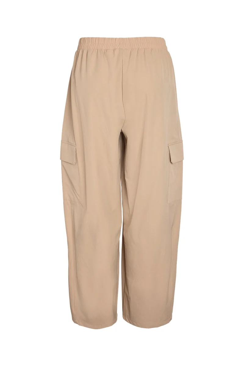 Noisy May - Nmkirby Barrel Pants - 5091335 White Pepper