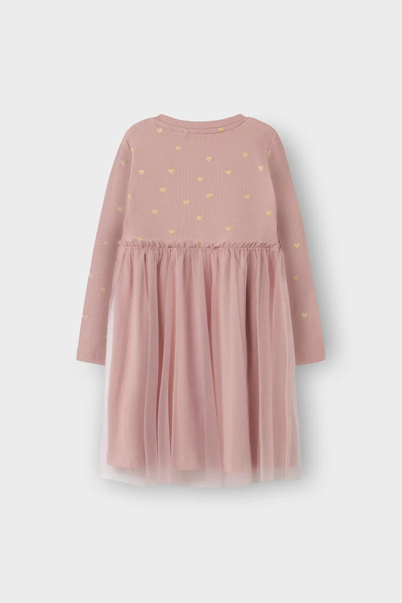 Name It - Nmfnadja Ls Dress - 4636053 Deauville Mauve
