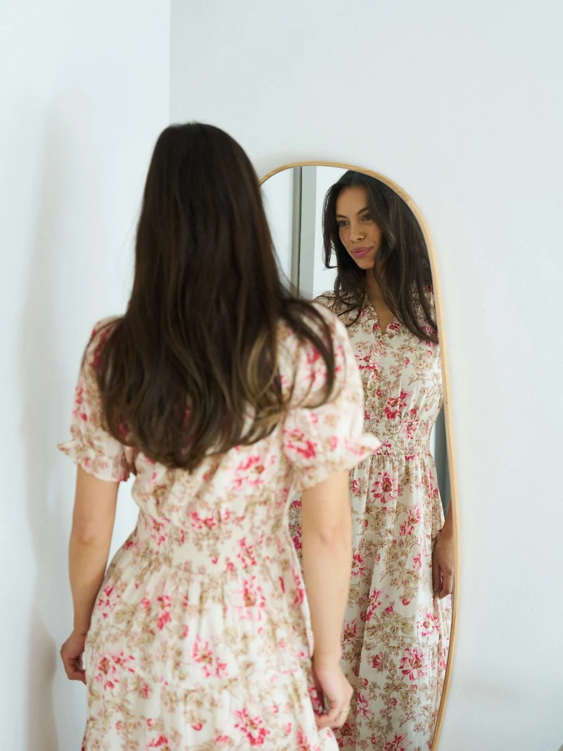 Neo Noir - Kanza Flower Dress 167705 - 165 - Rose