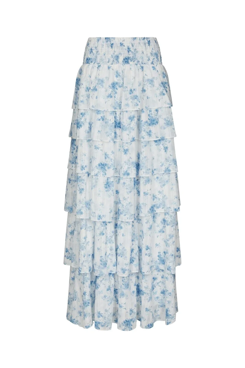Neo Noir - Morris Fleur Skirt 169060 - 460 - Blue Floral
