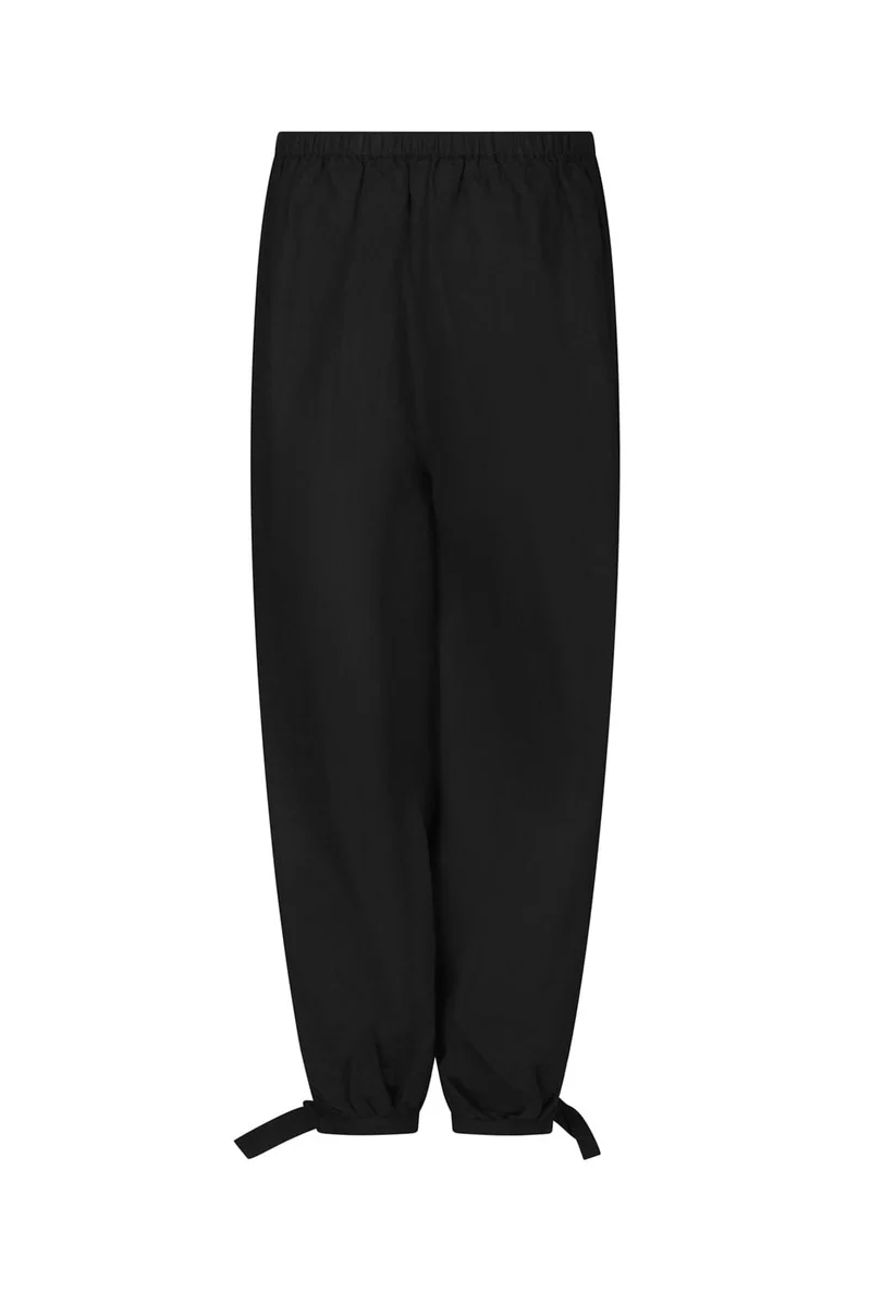 Neo Noir - Roxane Balloon Linen Pants 169313 - 100 - Black