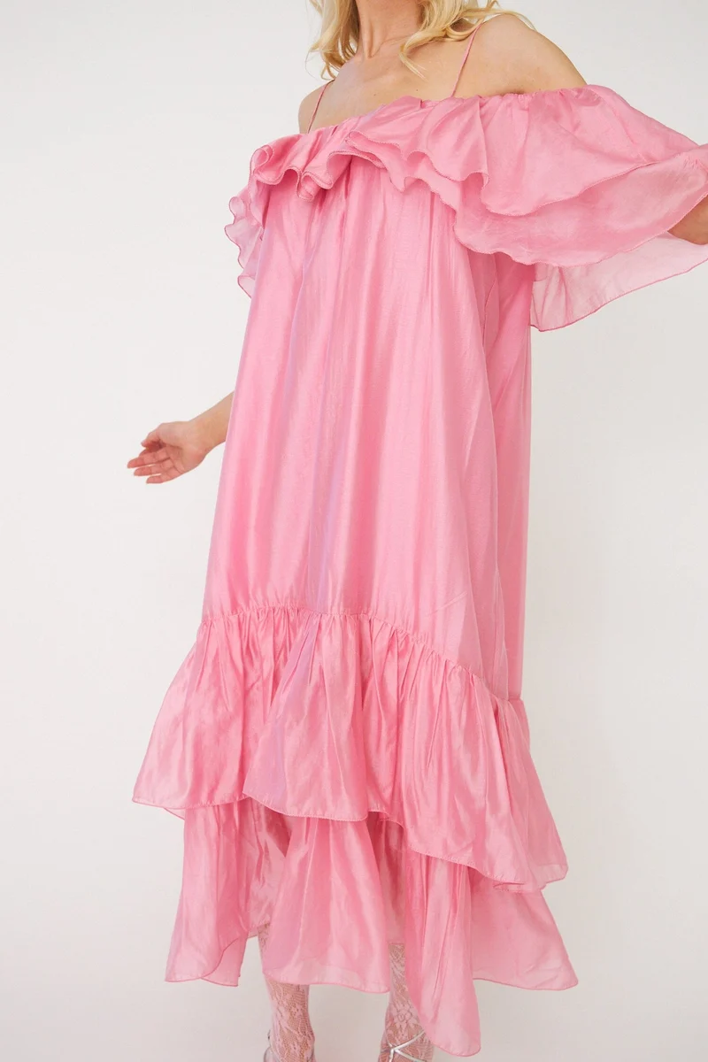 Cras - Lively Dress C689 - Pink