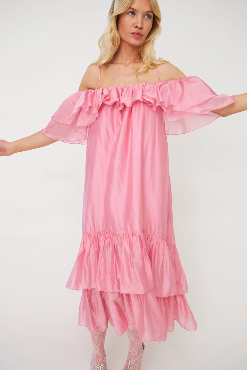 Cras - Lively Dress C689 - Pink