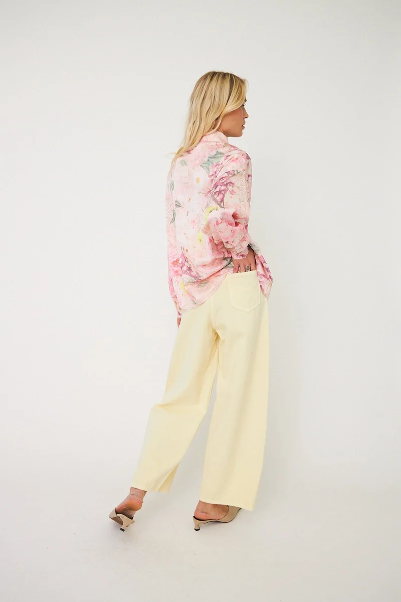 Cras - Ada Pants C682 - Lemon Icing