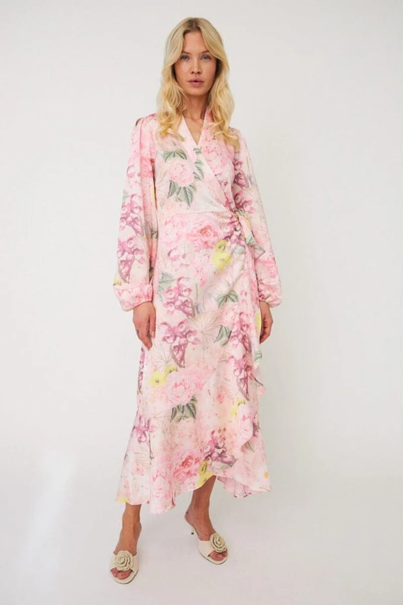 Cras - Lara Dress C676 - Floral Garden