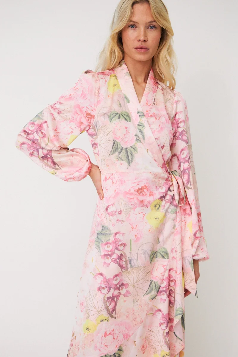 Cras - Lara Dress C676 - Floral Garden