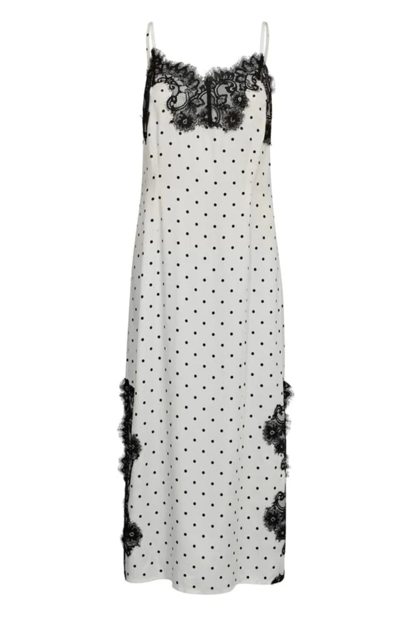 Co´Couture - Amelicc Dot Lace Strap Dress 46100 - 11 - Off White