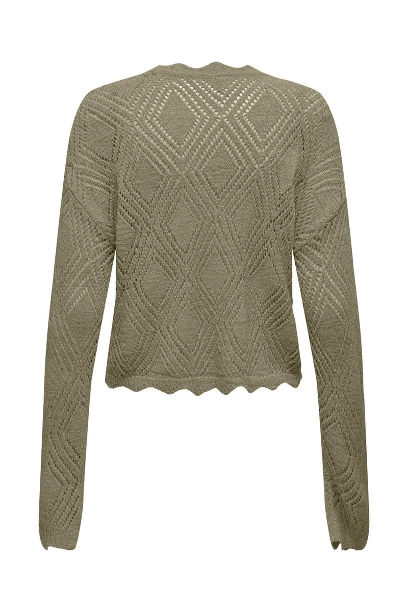 Only - Onlpamela Ls Struct Pullover Cc Knt - 4981948 Mermaid