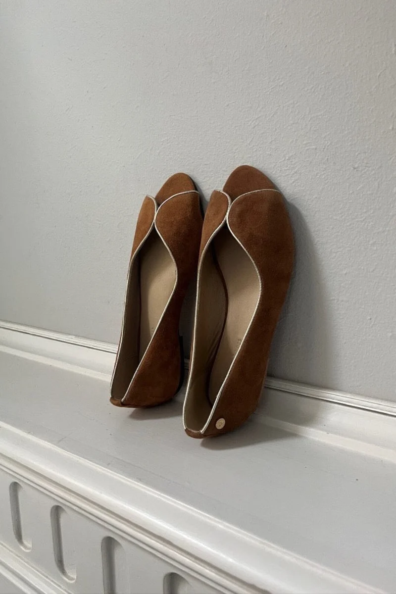 Copenhagen Shoes - Like A Melody-Suede CS8361 - 0241 - Cognac
