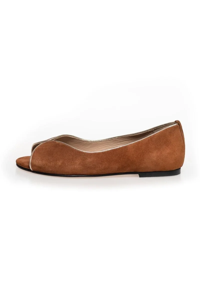 Copenhagen Shoes - Like A Melody-Suede CS8361 - 0241 - Cognac