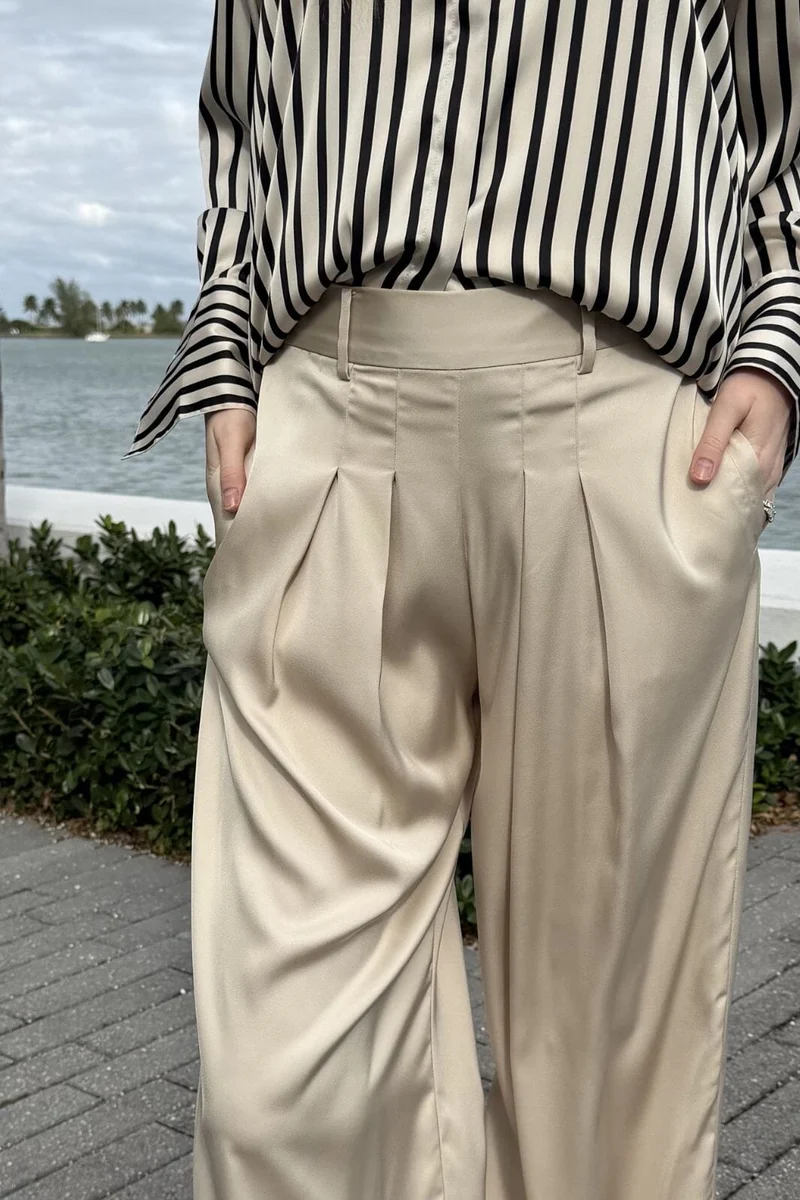 Karmamia - Blake Pants 2364 - Hammered Porcelain