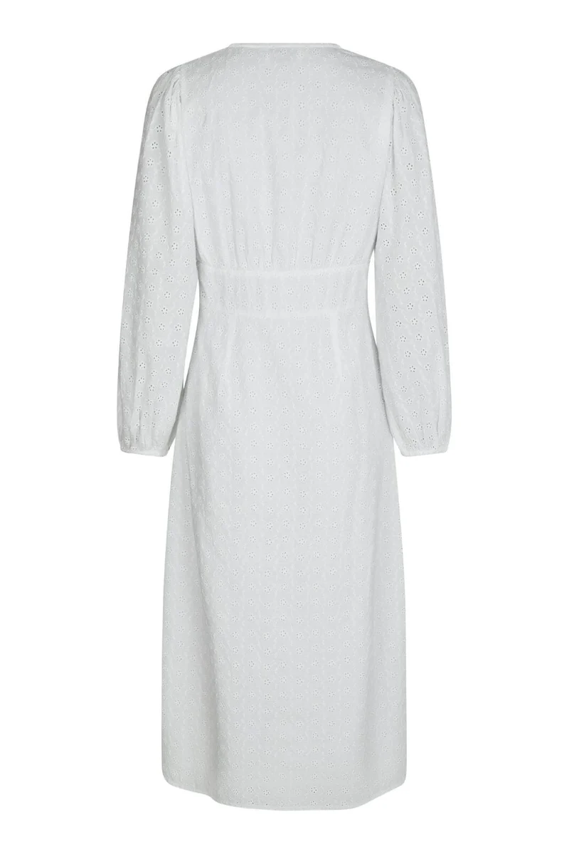 Neo Noir - Alto Embroidery Dress 166017 - 120 - White