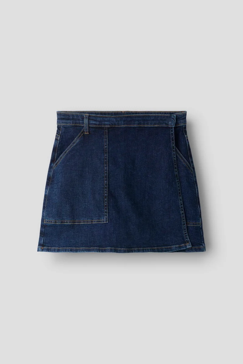 Name It - Nkfmabel Skirt 2201-Md - 5120099 Medium Blue Denim