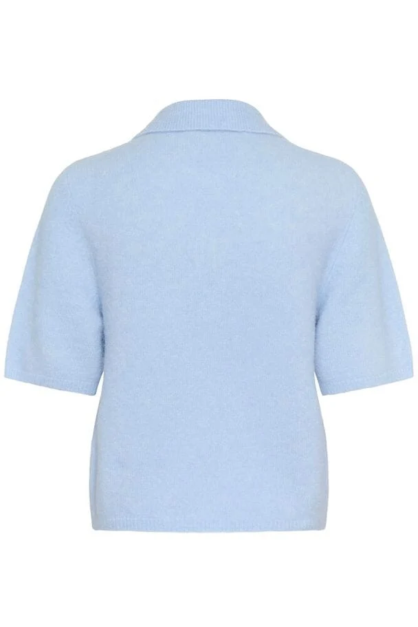 Gestuz - Gzalpha Ss Polo Pullover 10910852 - 108869 - Centaurea Mélange