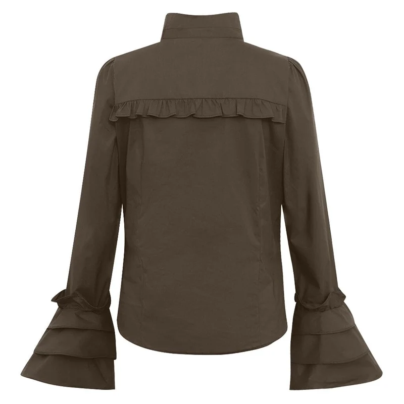 Gossia - Astago Shirt G2259 - Milk Chocolate