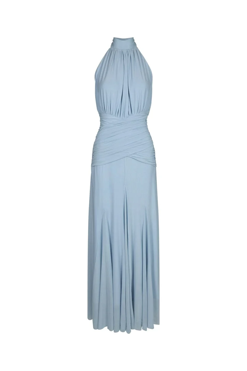 Neo Noir - Lisseth Mesh Dress 167960 - 145 - Light Blue