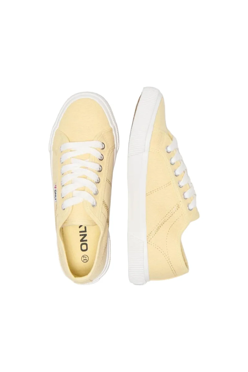 Only - Onlnicola Canvas Sneaker - 4951347 Sunlight