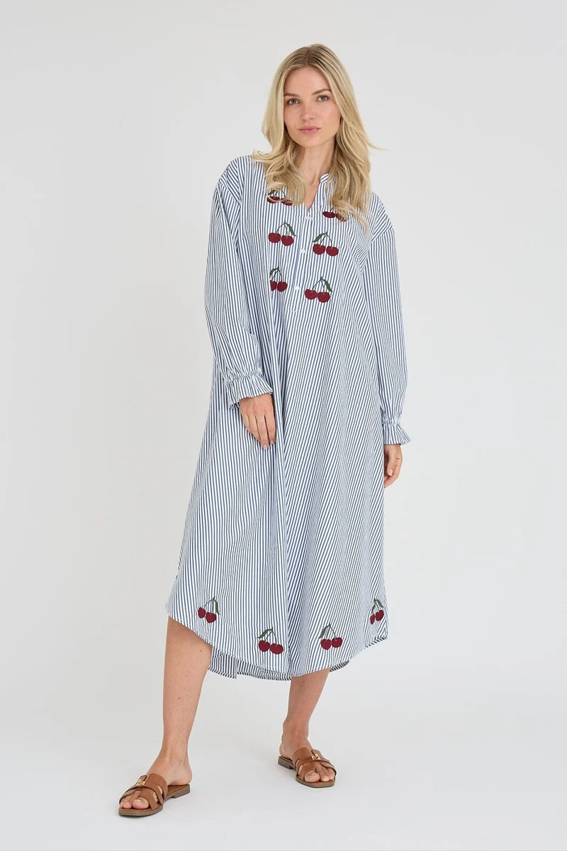 A-View - Alize Dress AV8094 - 112 - Blue/White Stribe