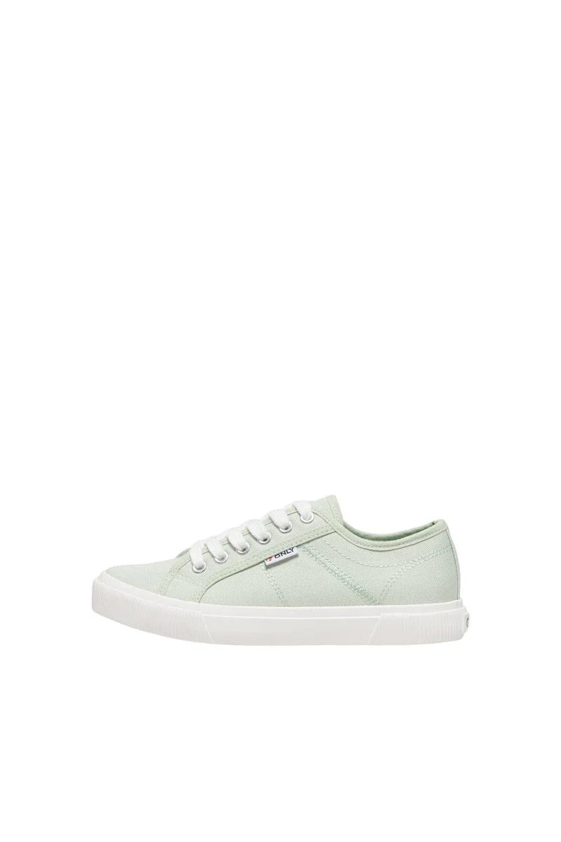 Only - Onlnicola Canvas Sneaker - 4951346 Green Lily