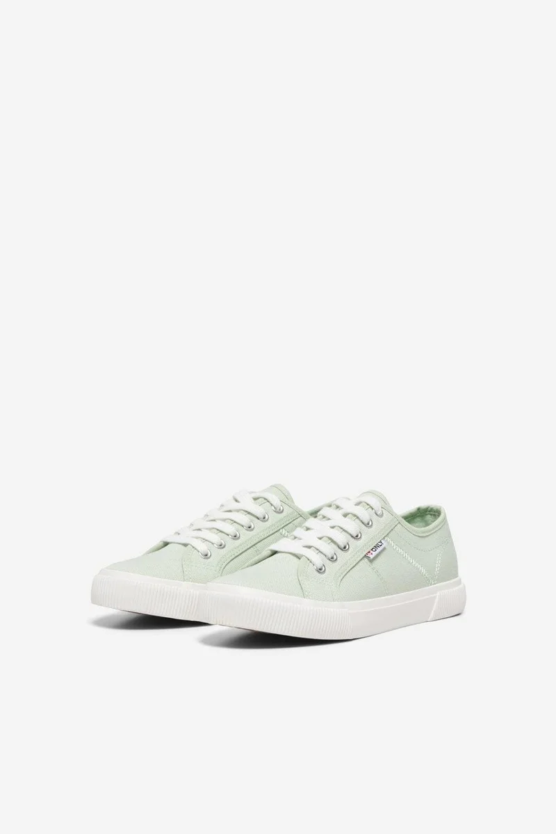 Only - Onlnicola Canvas Sneaker - 4951346 Green Lily