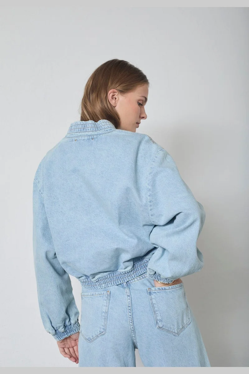 Co´Couture - Aronacc Wide Jeans 41029 - 23 - Pale Blue