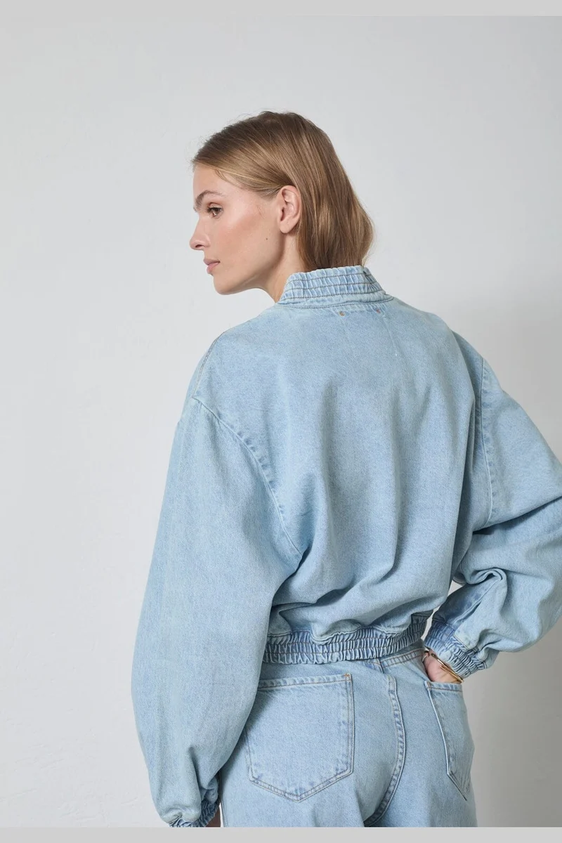 Co´Couture - Aronacc Wide Jeans 41029 - 23 - Pale Blue