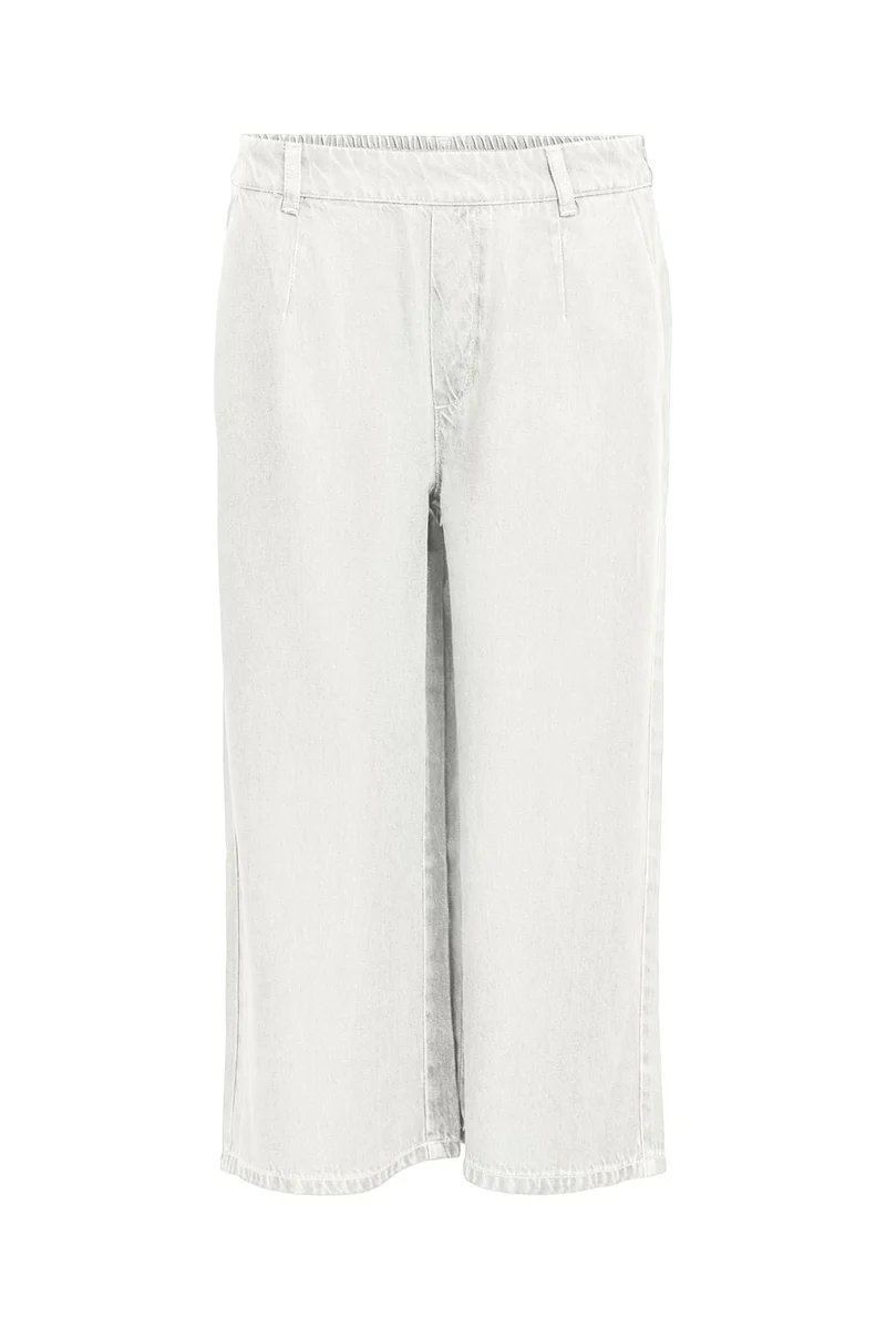 Object - Objframe Culotte Pant - 5066770 Cloud Dancer