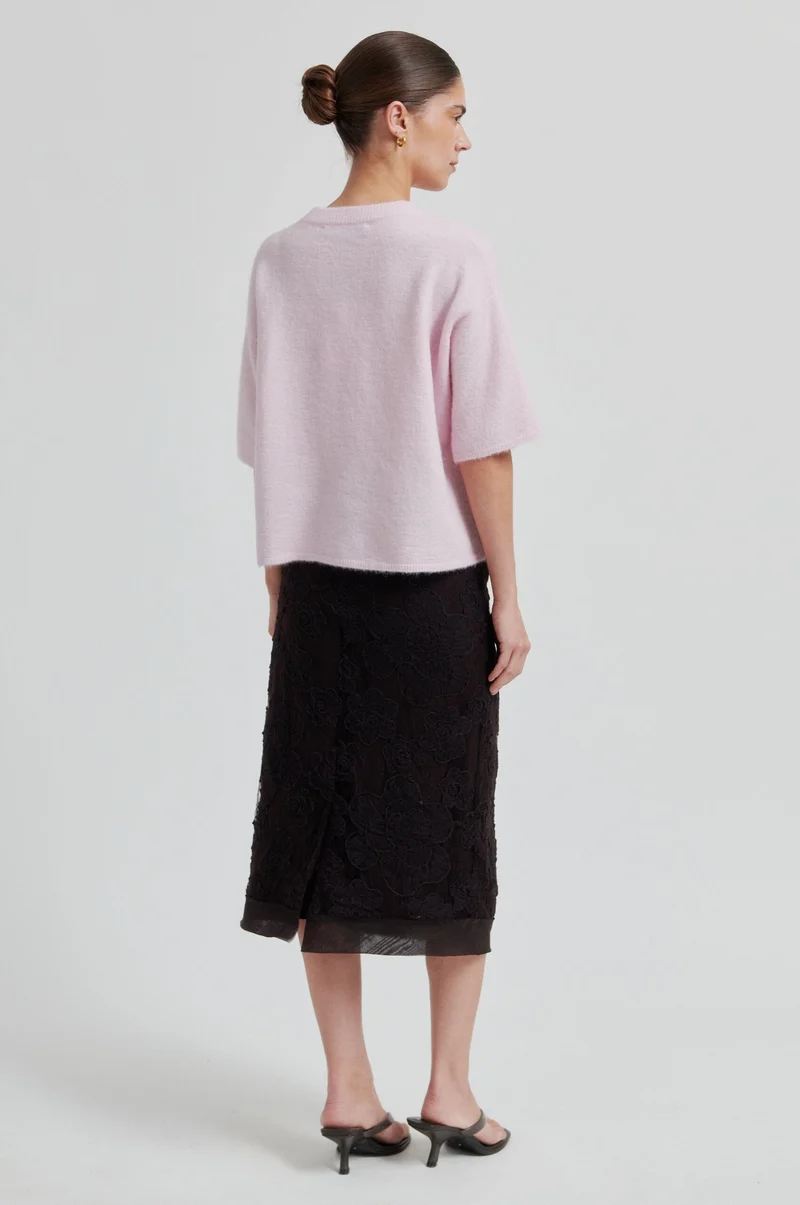 Second Female - Gabby Knit O-Neck 60543 - 9411 Pale Lilac