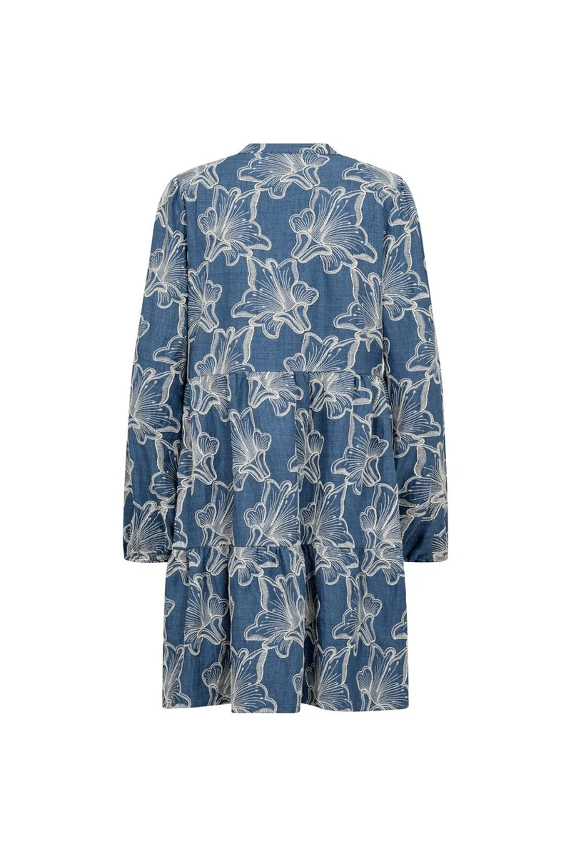 A-View - Adina Dress AV7098 - 286 - Denim Blue