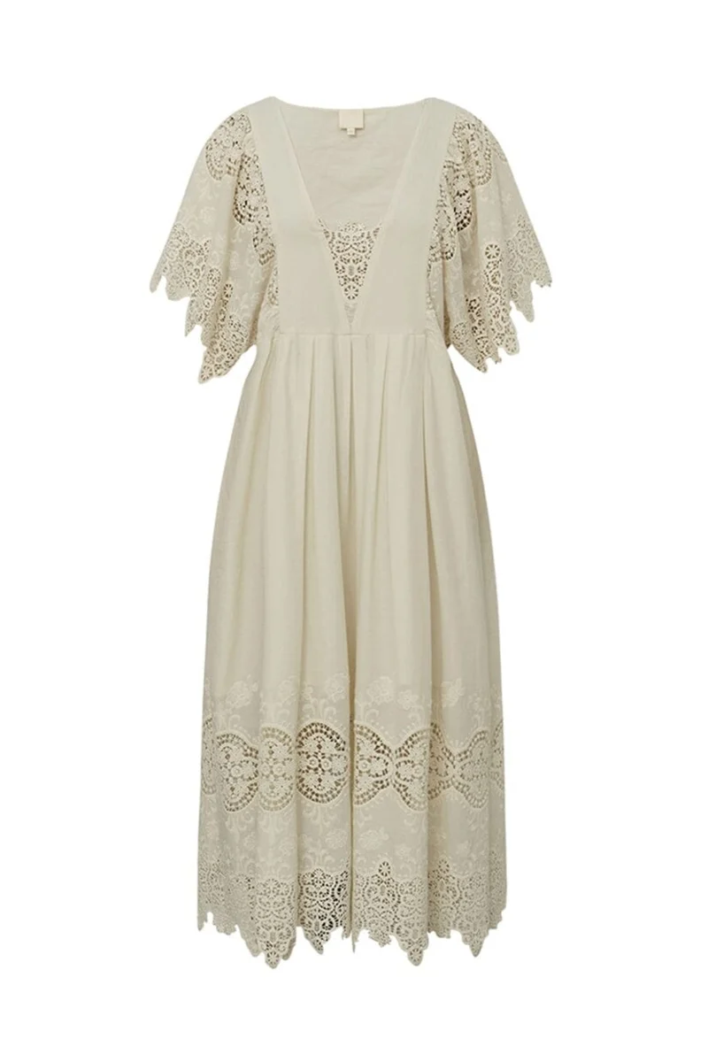 Gossia - Chiligo Dress G2870 - Creme