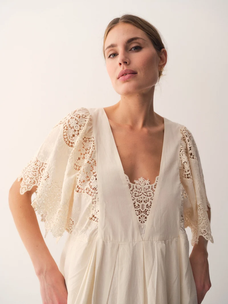 Gossia - Chiligo Dress G2870 - Creme