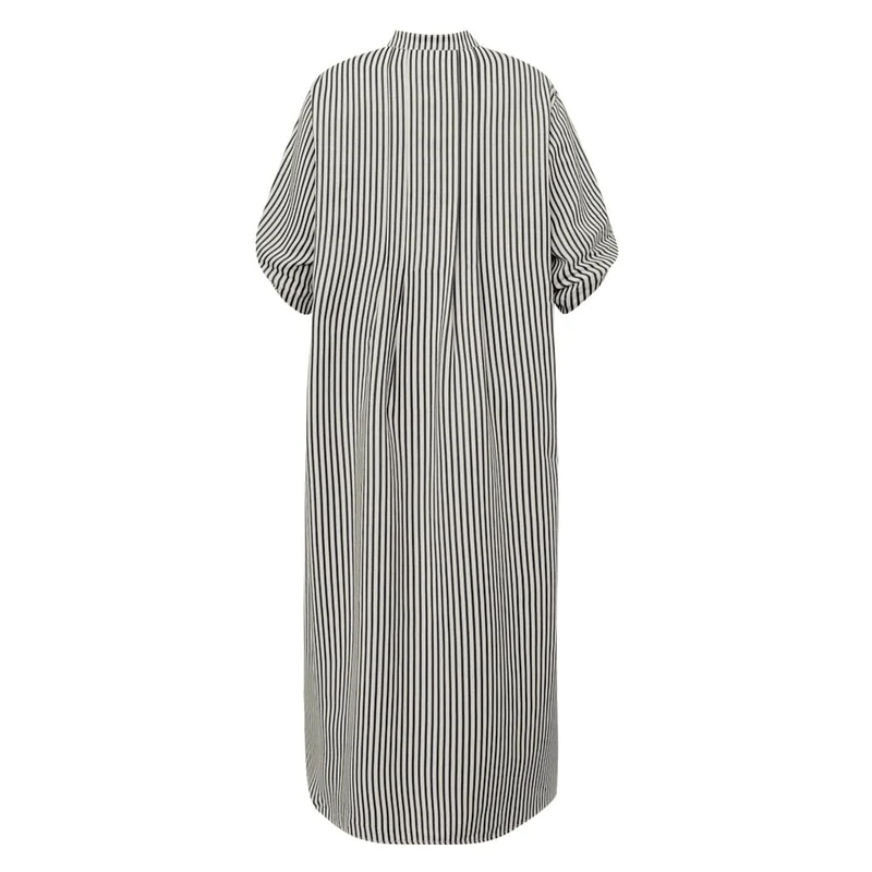 Gossia - Alexago Jo Shirt Dress G1989 - Creme Navy Stripes
