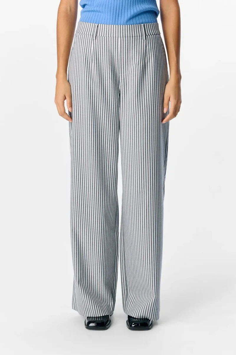Object - Objlisa Wide Pant - 4729536 Cloud Dancer Sky Captain