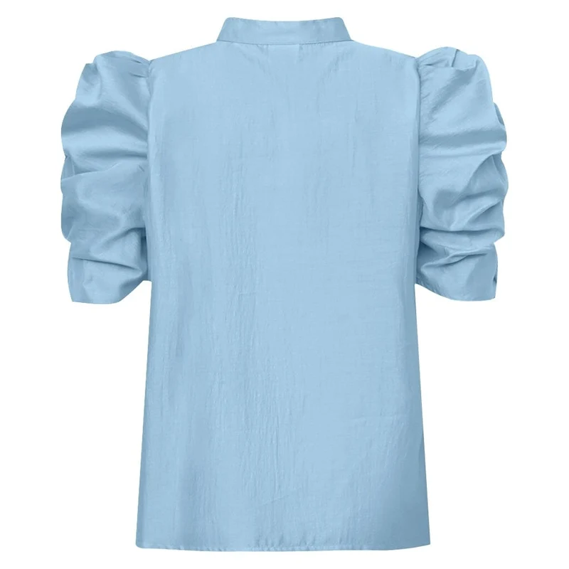 Gossia - Annsofigo Lull Blouse G2573 - Light Blue
